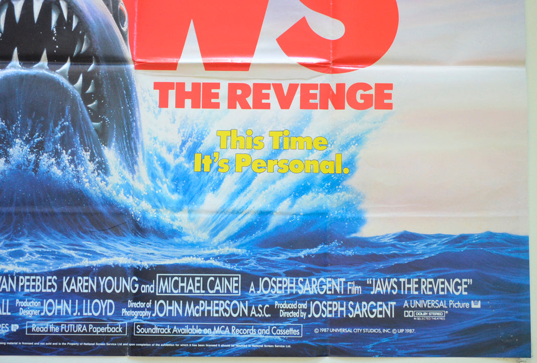 JAWS - THE REVENGE (Bottom Right) Cinema Quad Movie Poster 