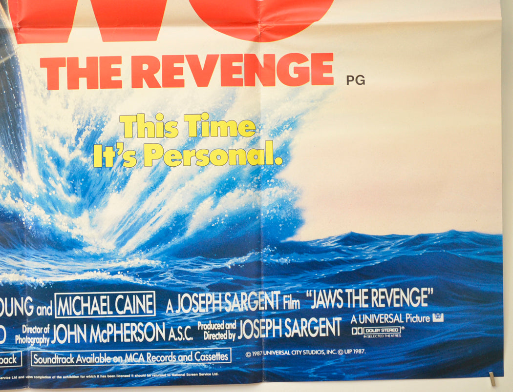 JAWS - THE REVENGE (Bottom Right) Cinema Quad Movie Poster 