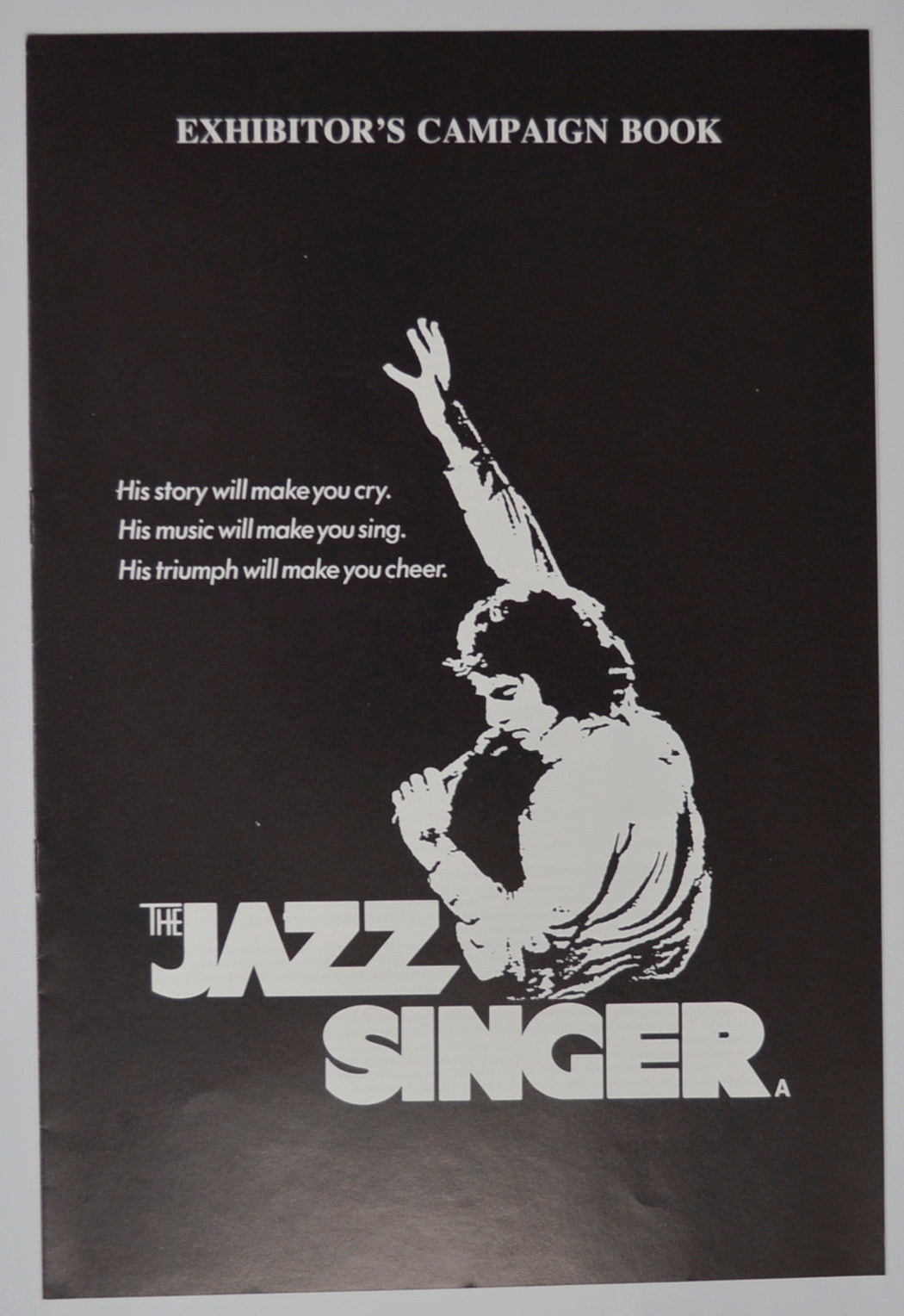 The Jazz Singer Original 8 Page Cinema Exhibitors Campaign Pressbook (UK)