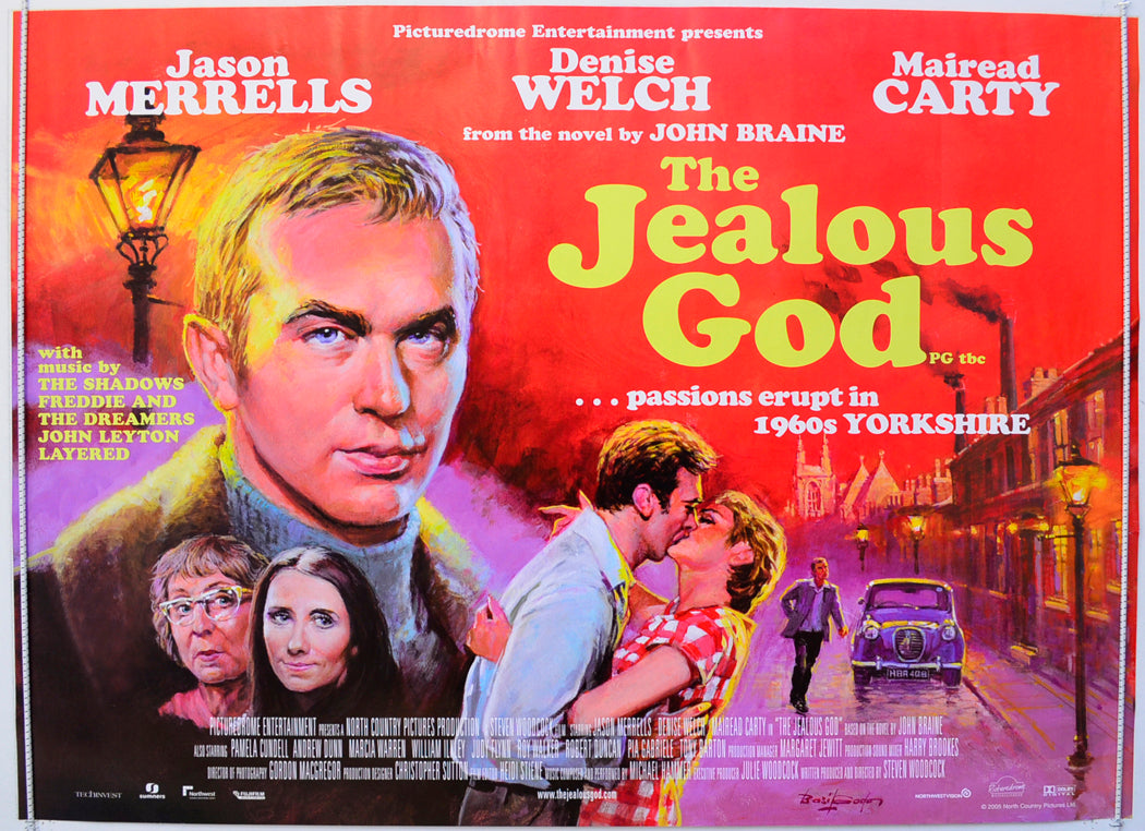 The Jealous God  Original British Quad Poster - Film Poster - Movie Poster 