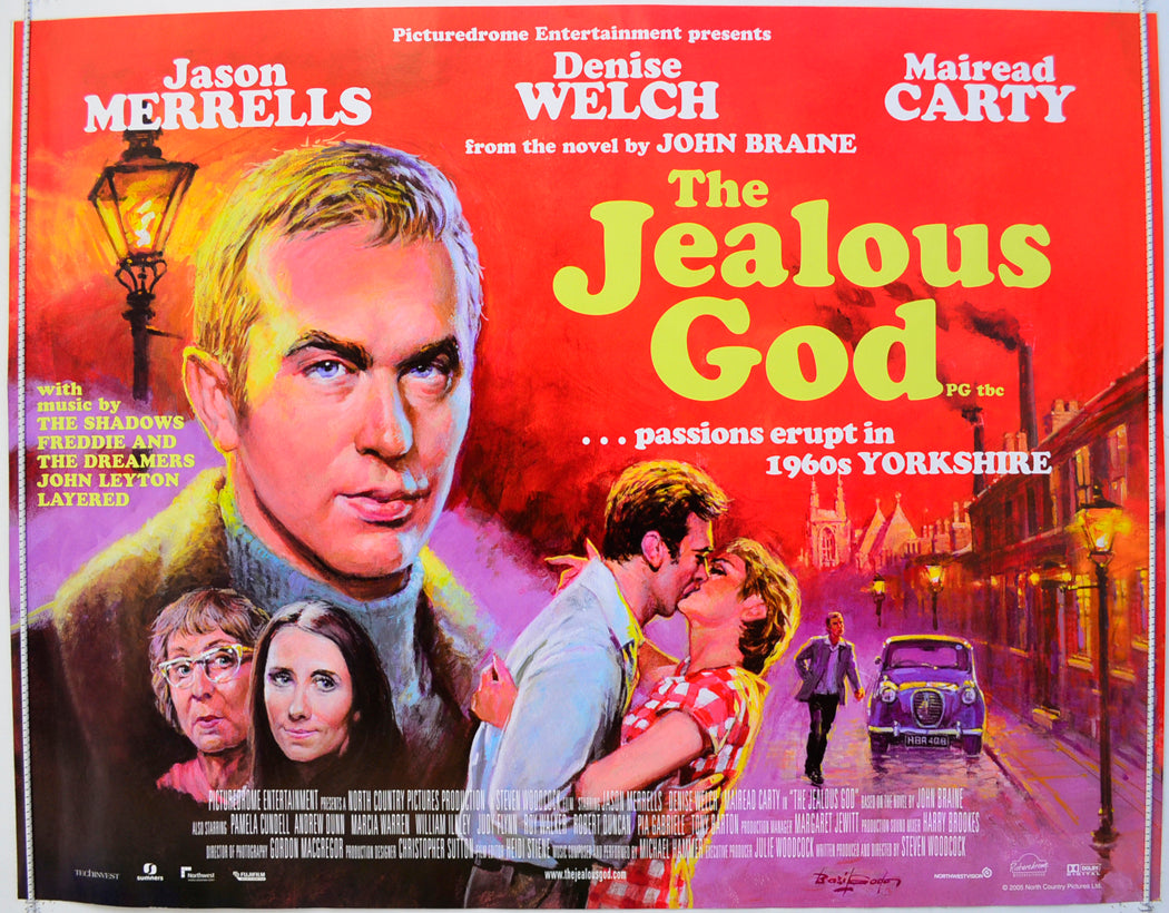 The Jealous God  Original British Quad Poster - Film Poster - Movie Poster 