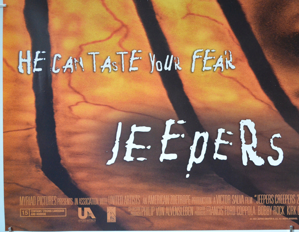 JEEPERS CREEPERS 2 (Bottom Left) Cinema Quad Movie Poster 