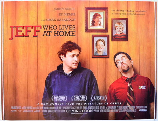 Jeff, Who Lives At Home  Original British Quad Poster - Film Poster - Movie Poster 