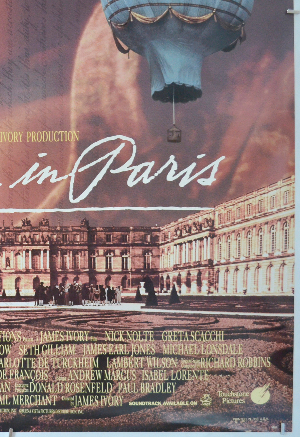 JEFFERSON IN PARIS (Bottom Right) Cinema One Sheet Movie Poster 