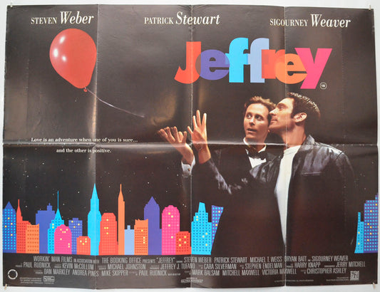 Jeffrey Original Quad Poster - Film Poster - Movie Poster