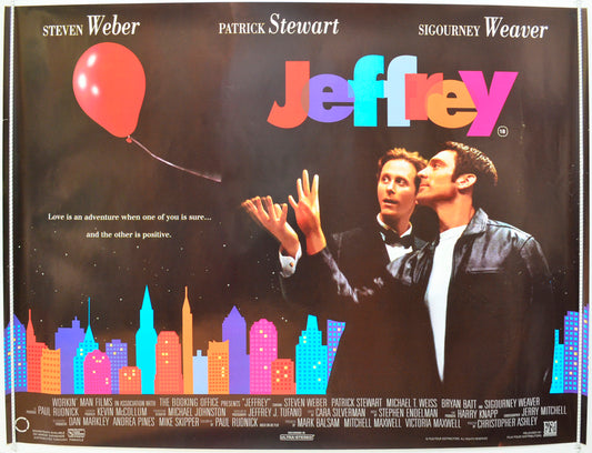 Jeffrey  Original British Quad Poster - Film Poster - Movie Poster 