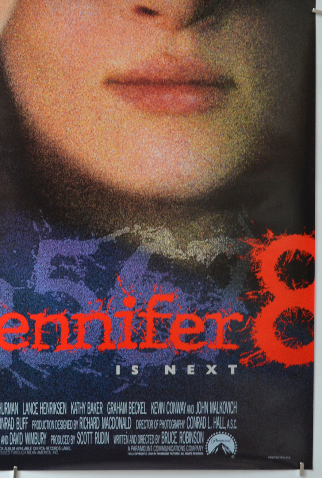 JENNIFER 8 (Bottom Right) Cinema One Sheet Movie Poster 