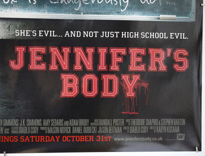 Jennifer's Body (Bottom Right) Cinema Quad Movie Poster 