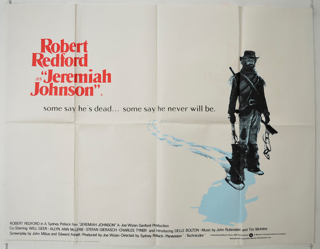 Jeremiah Johnson   Original Quad Poster - Film Poster - Movie Poster 