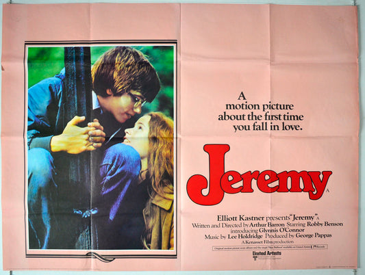 Jeremy Original British Quad Poster - Movie Poster