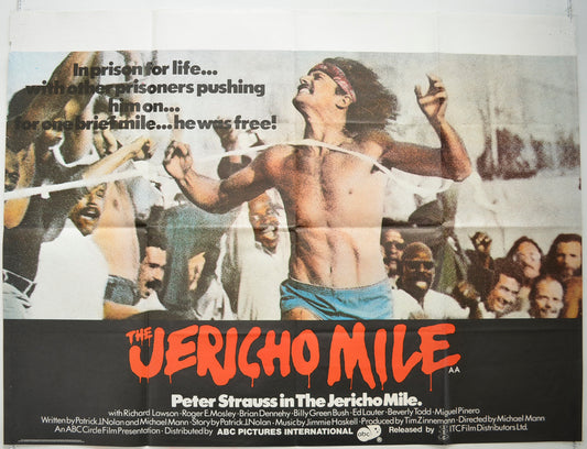 The Jericho Mile Original Quad Poster - Film Poster - Movie Poster  