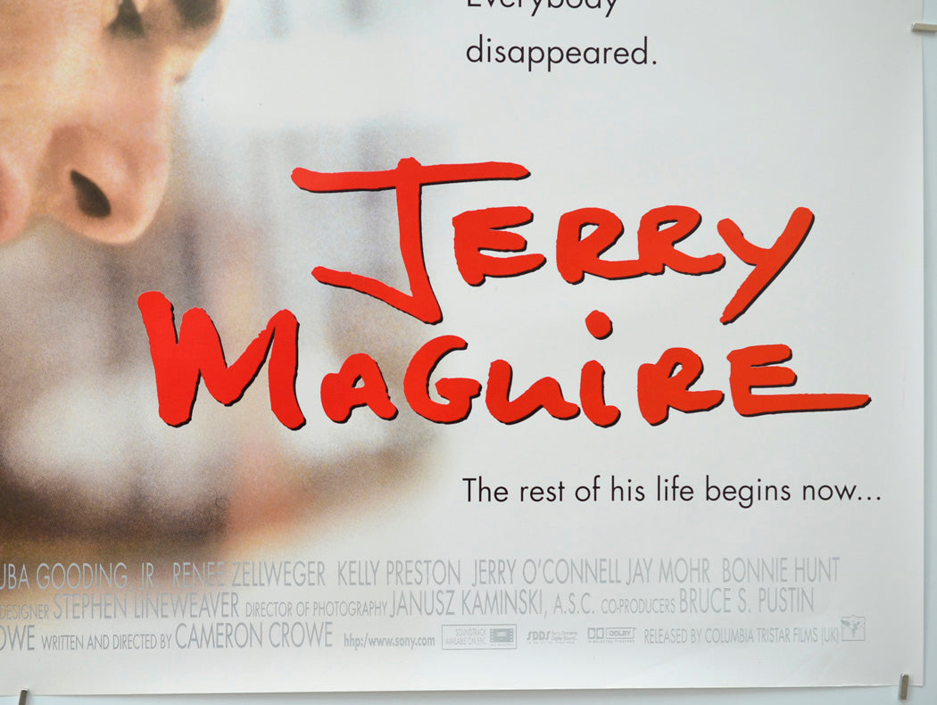 Jerry Maguire (Bottom Right) Cinema Quad Movie Poster 