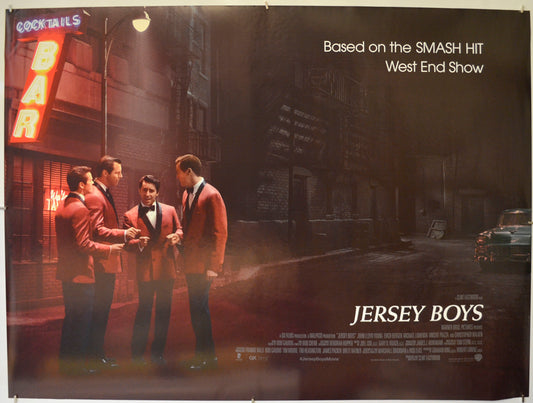 Jersey Boys  Original Quad Poster - Film Poster - Movie Poster