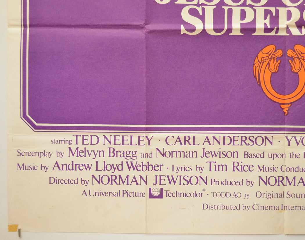 JESUS CHRIST SUPERSTAR (Bottom Left) Cinema Quad Movie Poster 