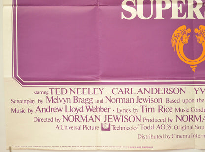 JESUS CHRIST SUPERSTAR (Bottom Left) Cinema Quad Movie Poster 