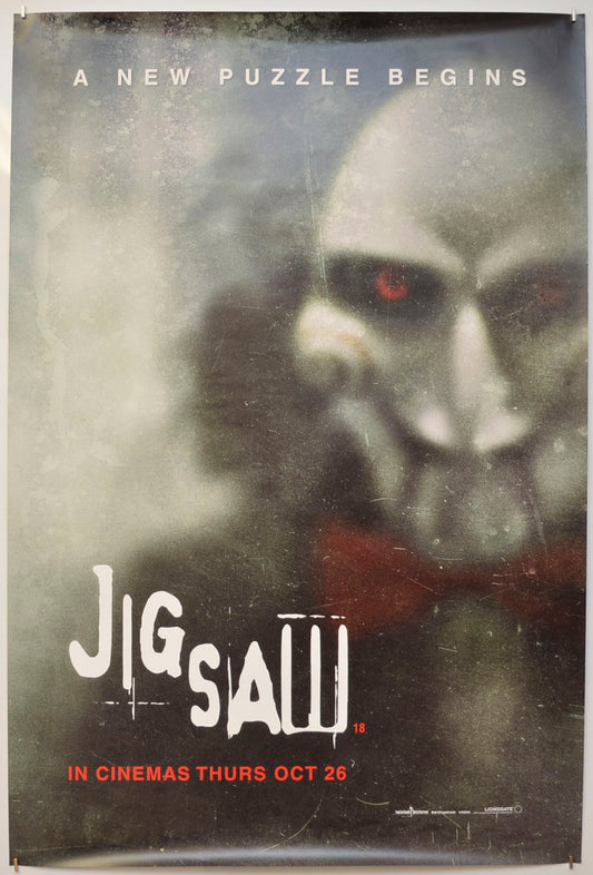 Jigsaw (Teaser / Advance Version)  Original One Sheet Poster - Film Poster - Movie Poster