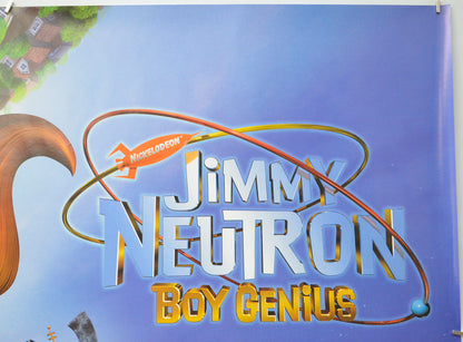 JIMMY NEUTRON : BOY GENIUS (Top Right) Cinema Quad Movie Poster 