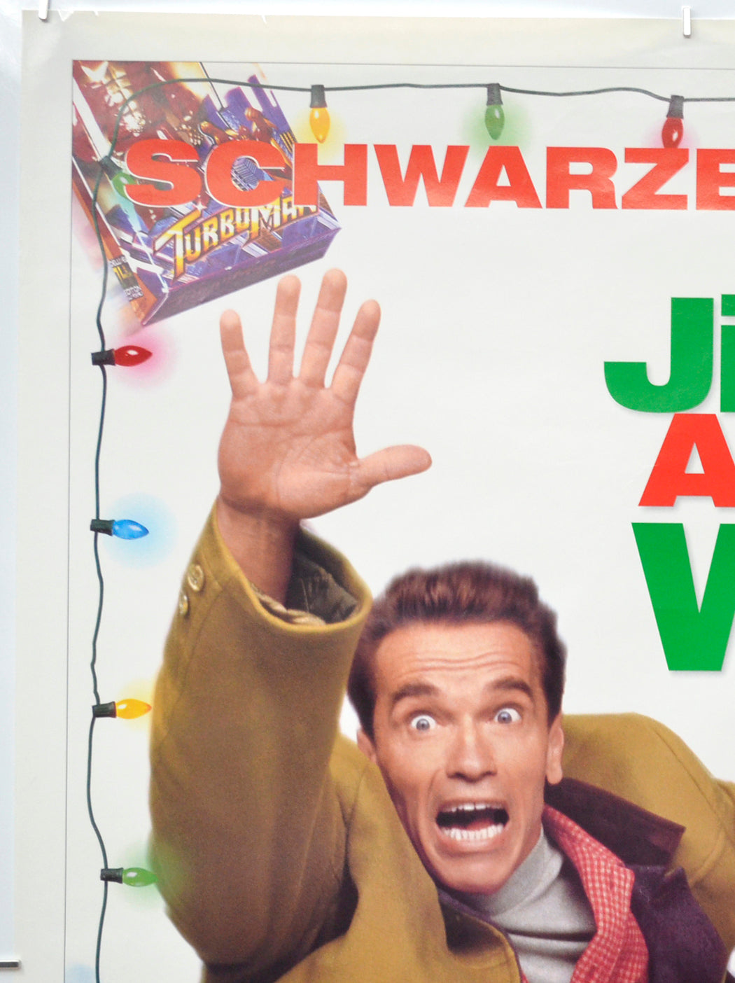 JINGLE ALL THE WAY (Top Left) Cinema One Sheet Movie Poster 