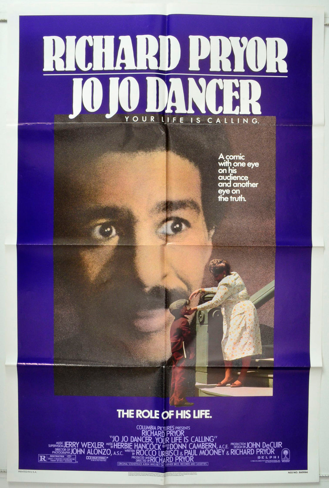 Jo Jo Dancer Original One Sheet Poster - Movie Poster