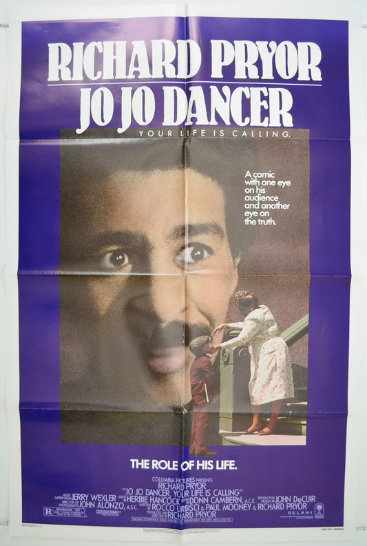 Jo Jo Dancer  Original One Sheet Poster - Film Poster - Movie Poster 