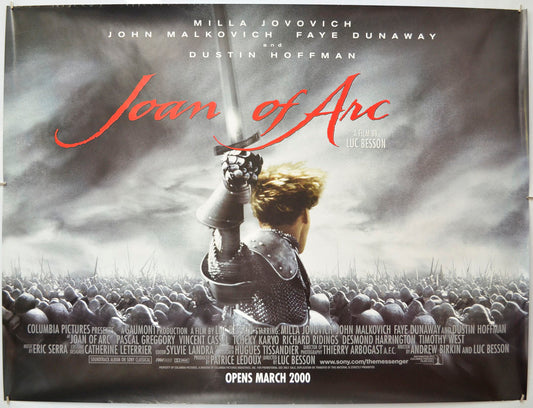 Joan Of Arc Original Quad Poster - Film Poster - Movie Poster