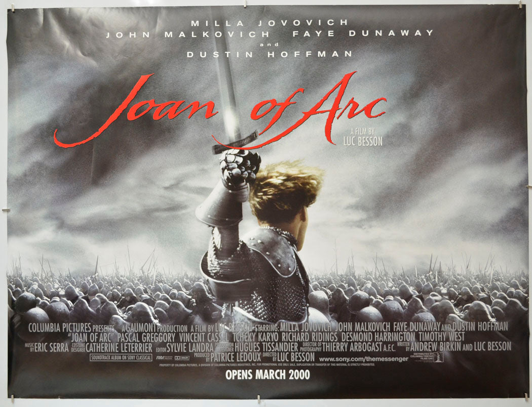 Joan Of Arc Original Quad Poster - Film Poster - Movie Poster