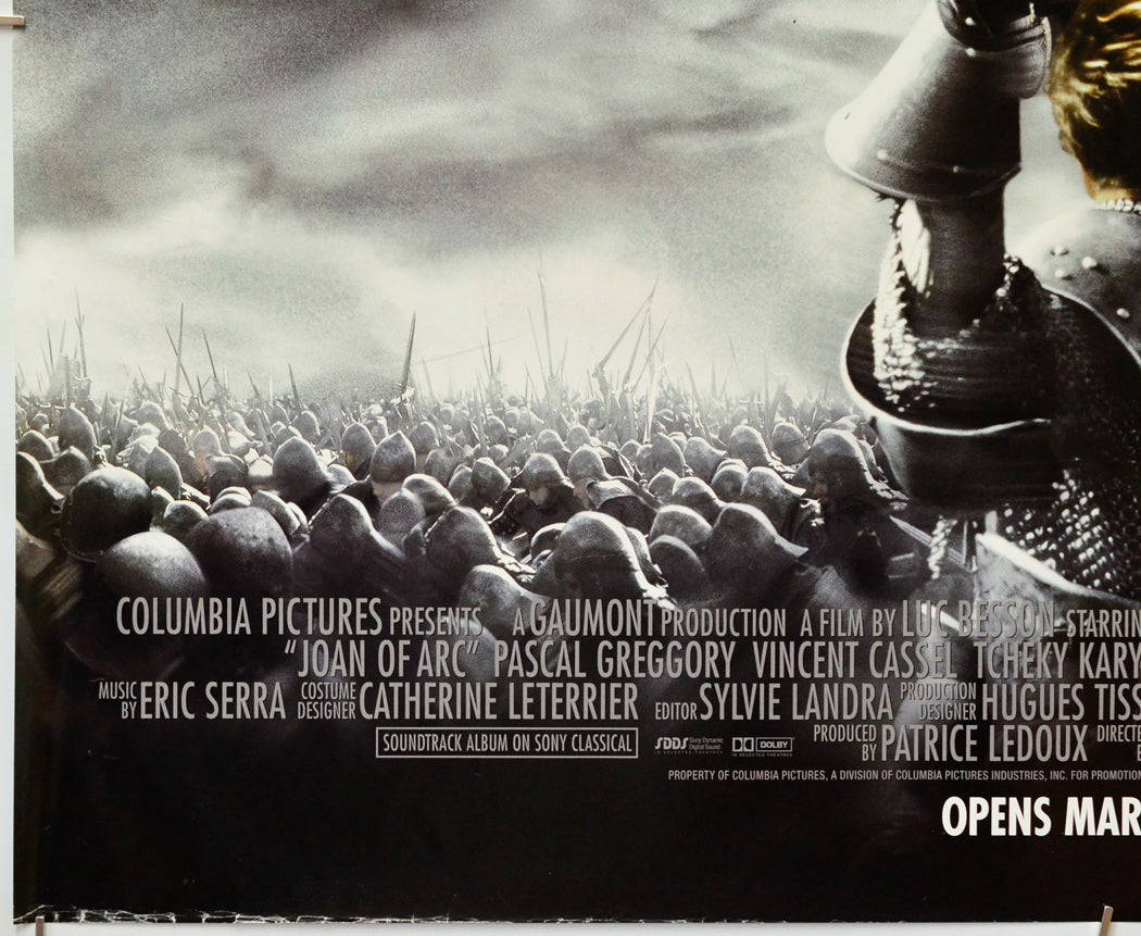 Joan Of Arc (Bottom Left) Cinema Quad Movie Poster 