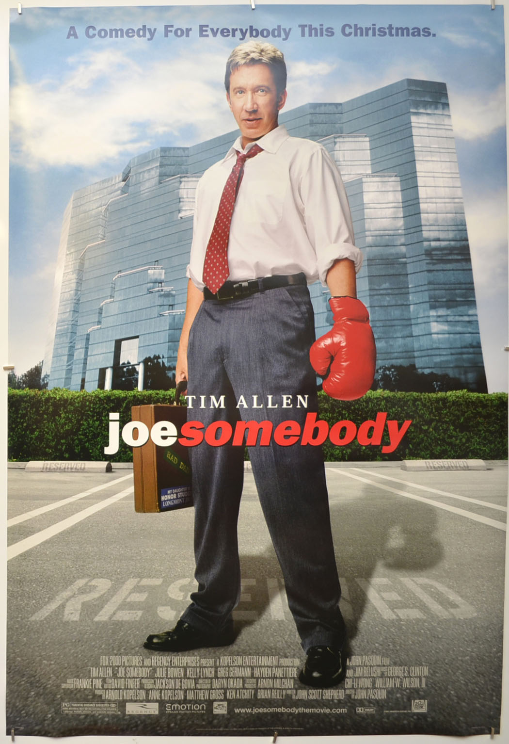 Joe Somebody Original One Sheet Poster - Film Poster - Movie Poster