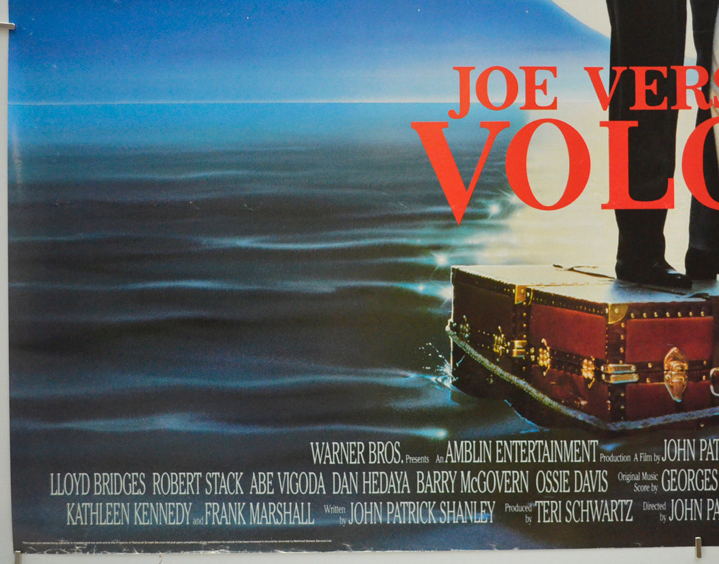 JOE VERSUS THE VOLCANO (Bottom Left) Cinema Quad Movie Poster 