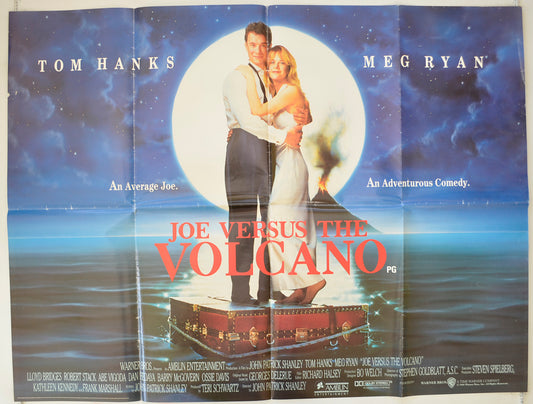 Joe Versus The Volcano Original Quad Poster - Film Poster - Movie Poster  