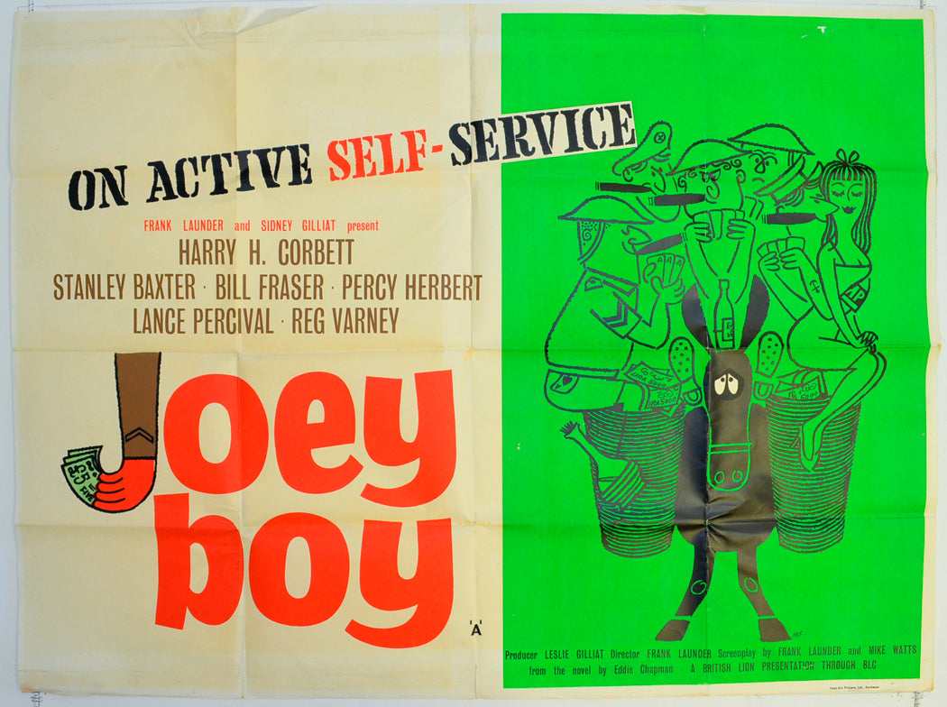 Joey Boy  Original British Quad Poster - Film Poster - Movie Poster 