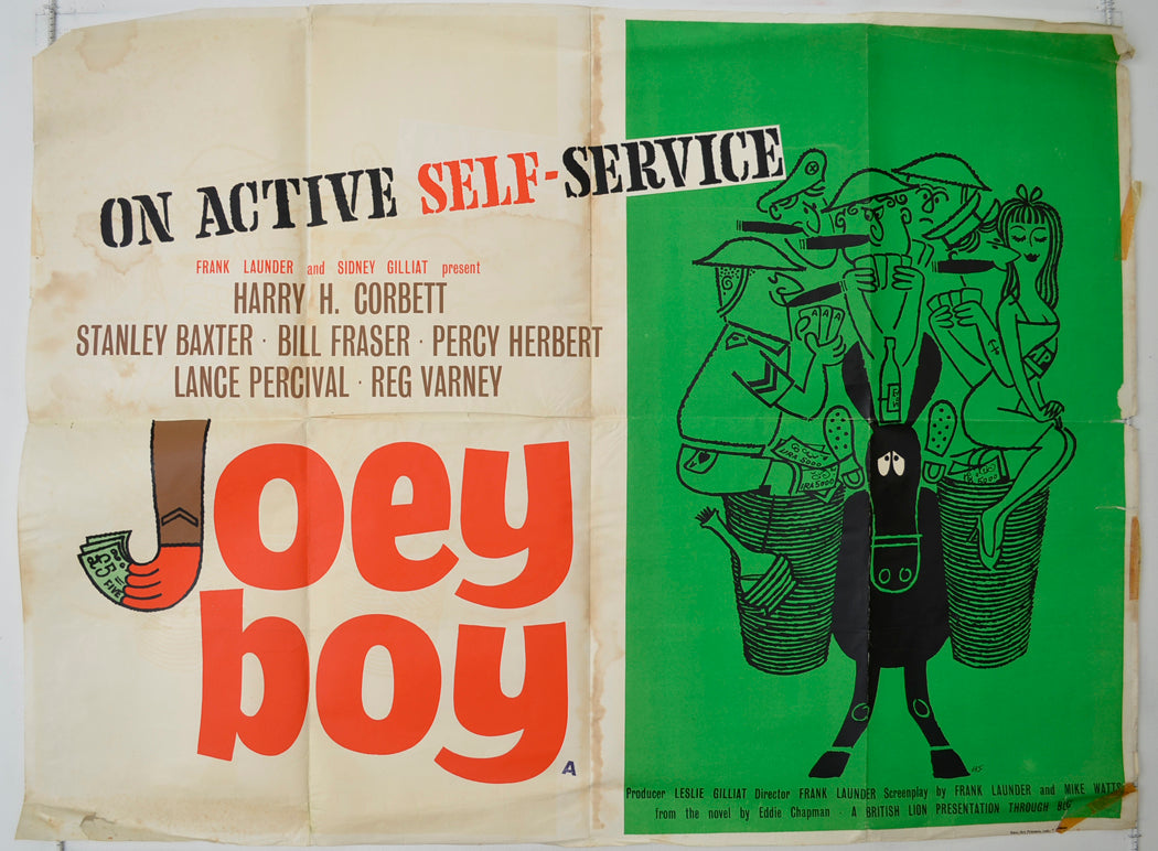 Joey Boy   Original Quad Poster - Film Poster - Movie Poster 