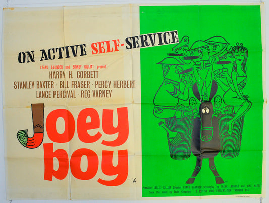 Joey Boy  Original British Quad Poster - Film Poster - Movie Poster 