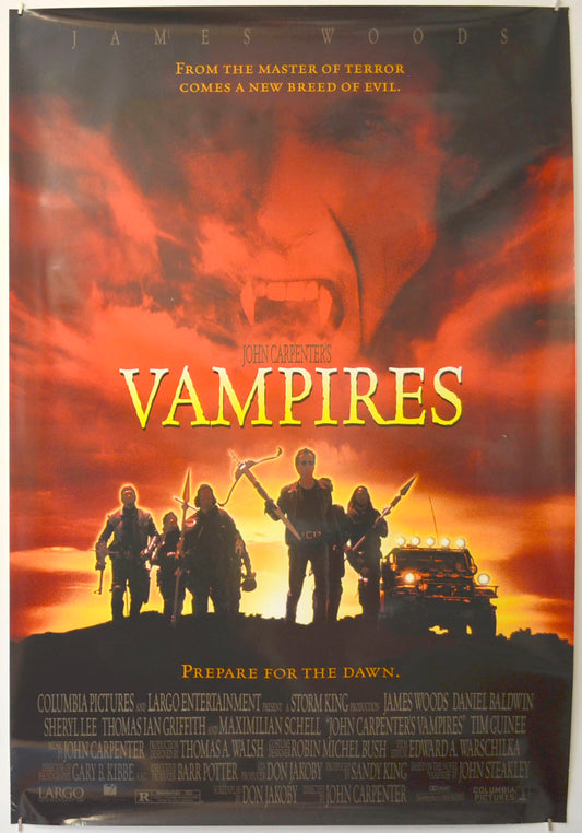 John Carpenter's Vampires Original One Sheet Poster - Film Poster - Movie Poster