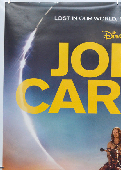 John Carter (Top Left) Cinema One Sheet Movie Poster 