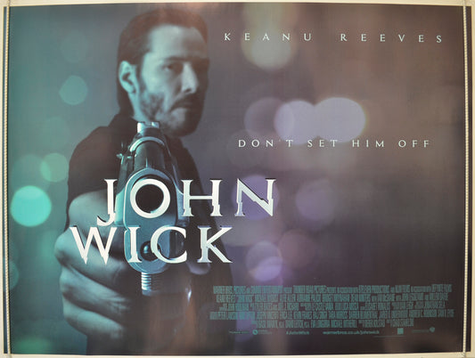 John Wick  Original Quad Poster - Film Poster - Movie Poster 