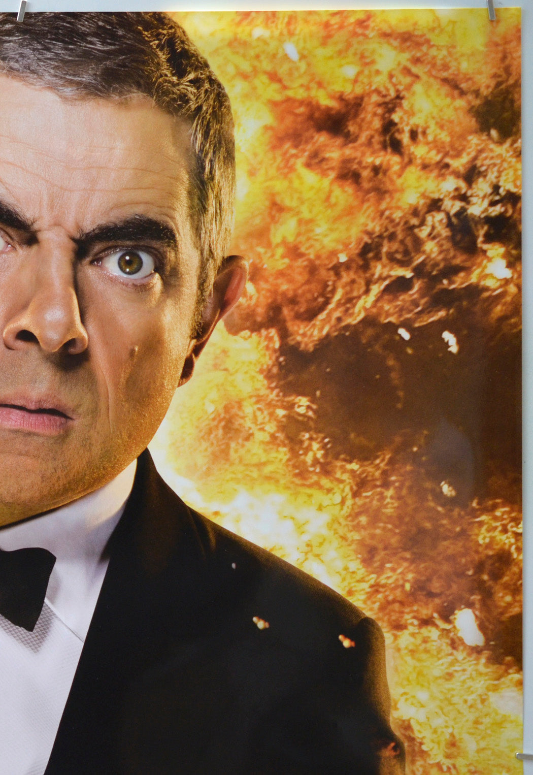 Johnny English Reborn (Top Right) Cinema One Sheet Movie Poster 