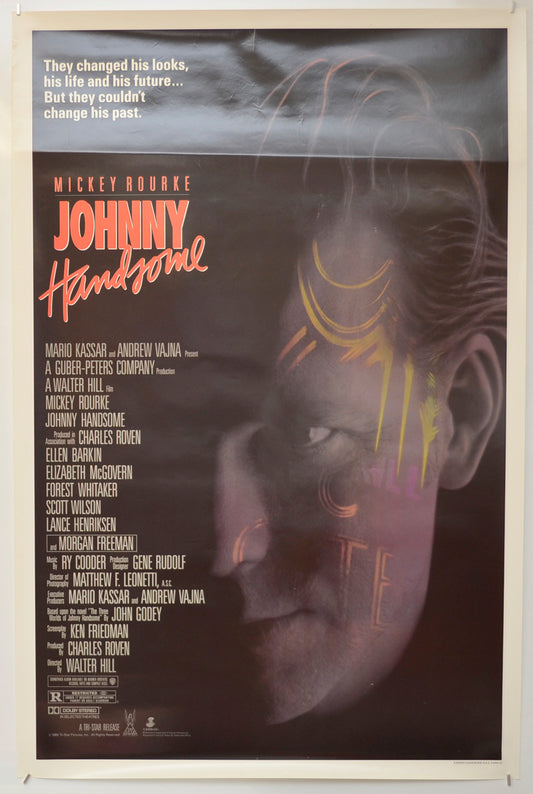 Johnny Handsome Original One Sheet Poster - Film Poster - Movie Poster