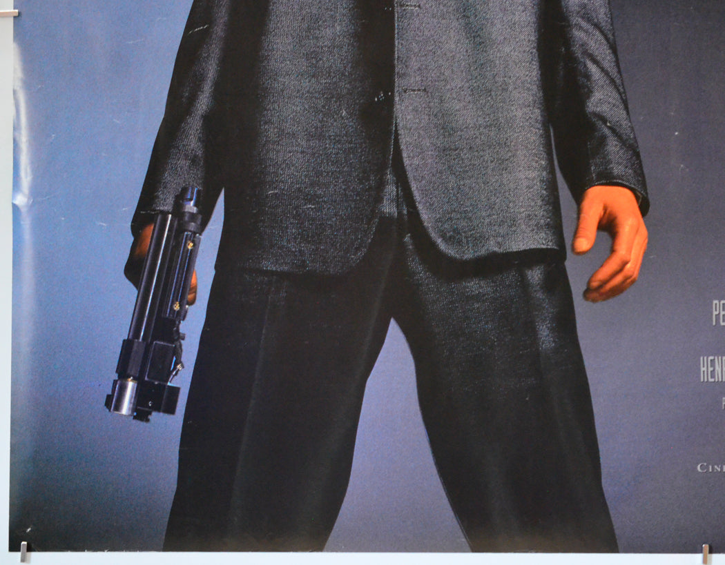 Johnny Mnemonic (Bottom Left) Cinema Quad Movie Poster 