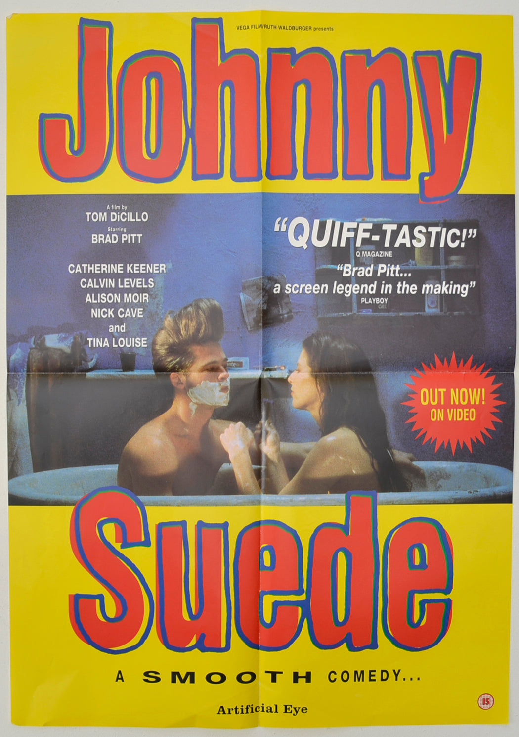 Johnny Suede   Original Video Poster - Film Poster - Movie Poster 