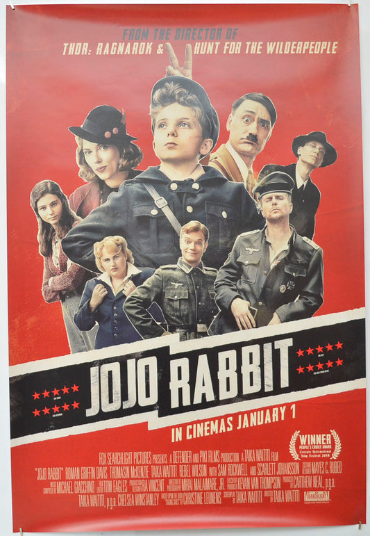 JoJo Rabbit Original One Sheet Poster - Film Poster - Movie Poster