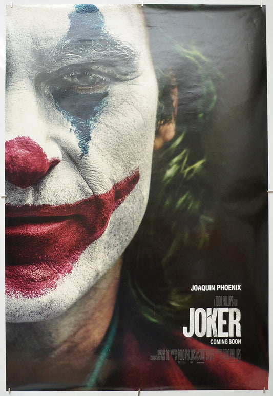 Joker (Teaser / Advance Version) Original One Sheet Poster - Film Poster - Movie Poster
