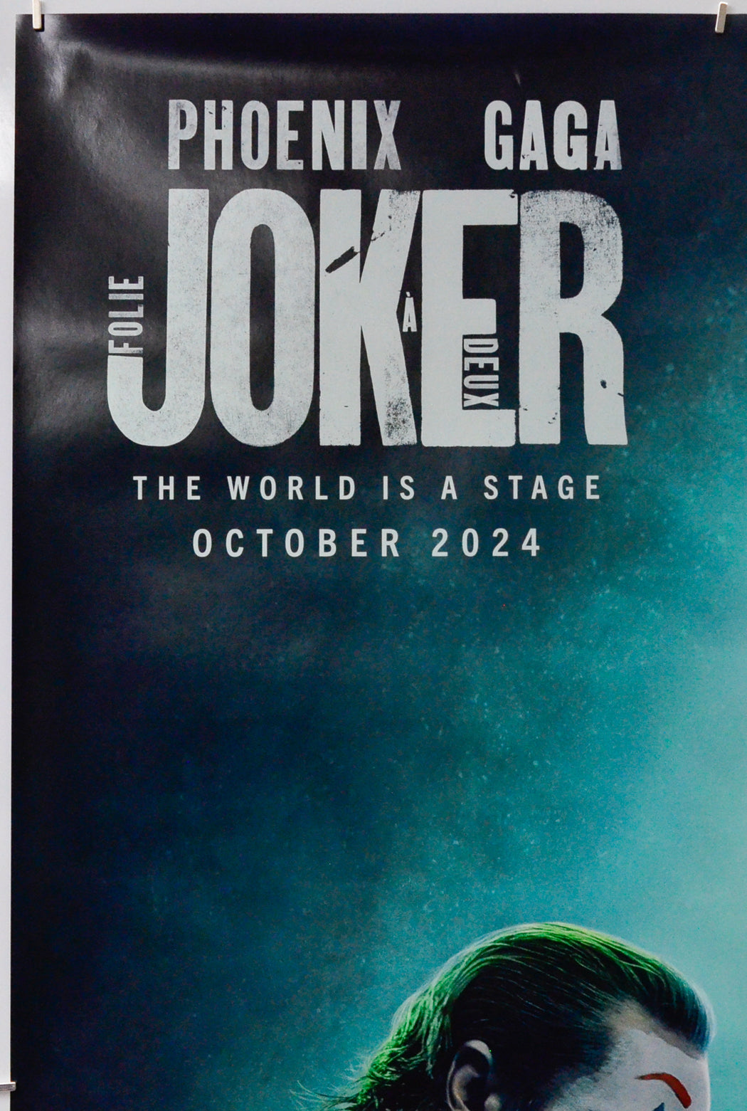 Joker: Folie à Deux (Top Left) Cinema One Sheet Movie Poster 