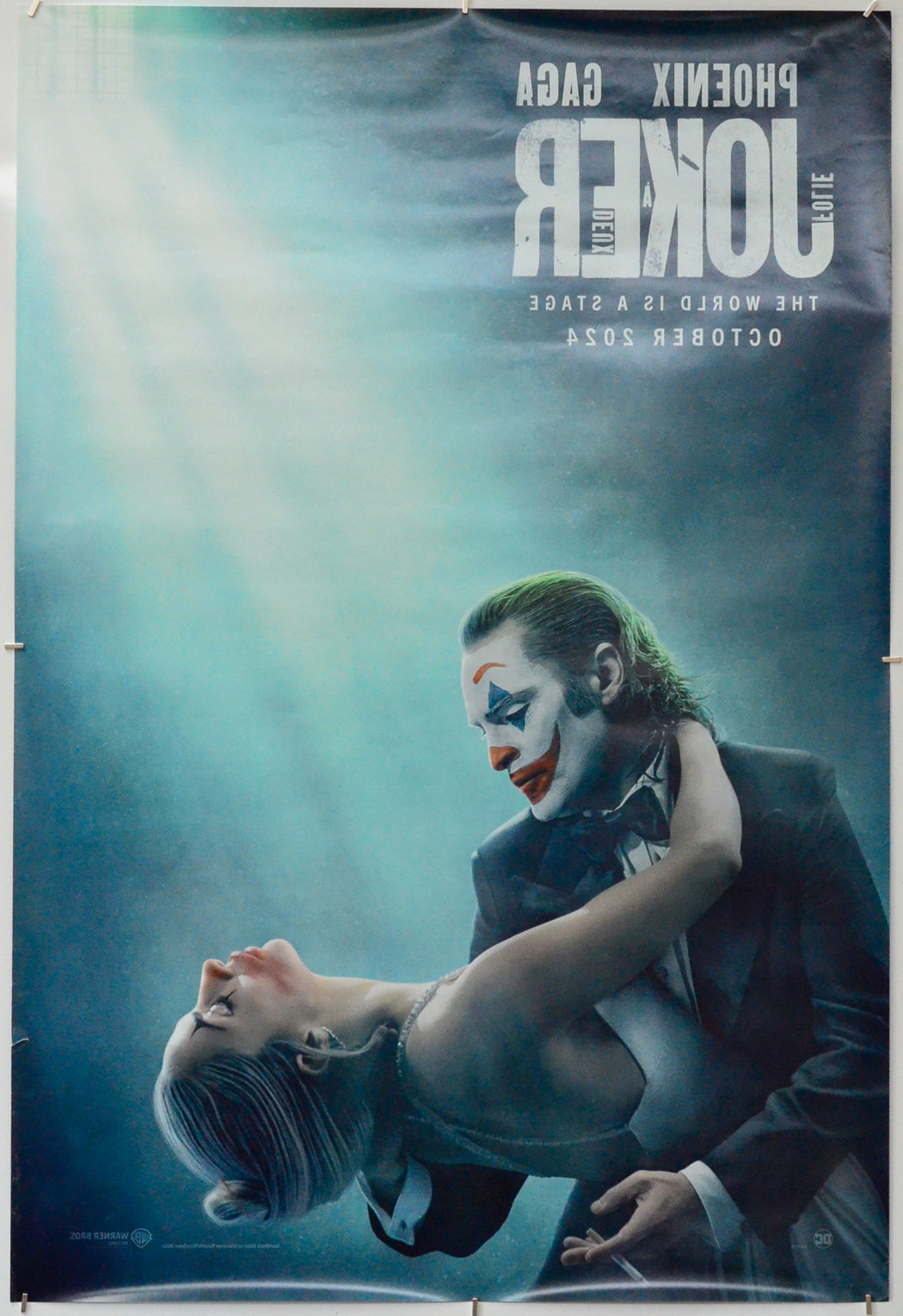 Joker: Folie à Deux (Back) Cinema One Sheet Movie Poster 