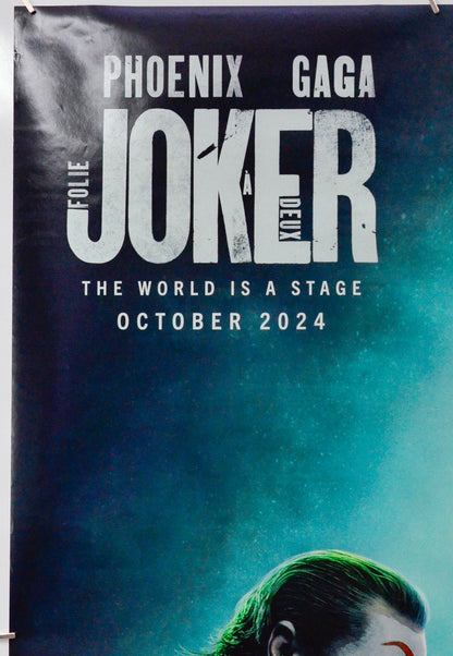 Joker: Folie à Deux (Top Left) Cinema One Sheet Movie Poster 