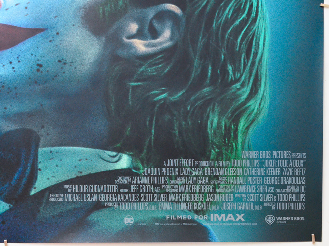Joker: Folie à Deux (Bottom Right) Cinema Quad Movie Poster 