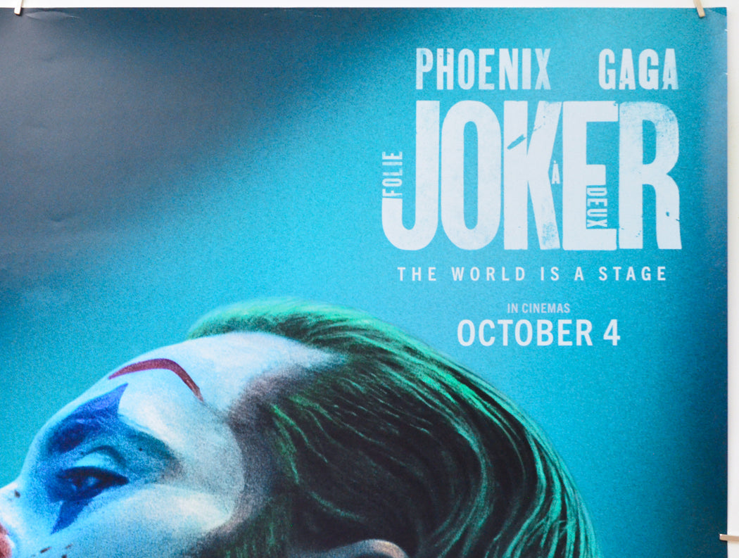 Joker: Folie à Deux (Top Right) Cinema Quad Movie Poster 