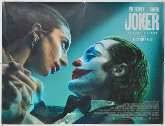 Joker: Folie à Deux - Original Quad Poster - Film Poster - Movie Poster