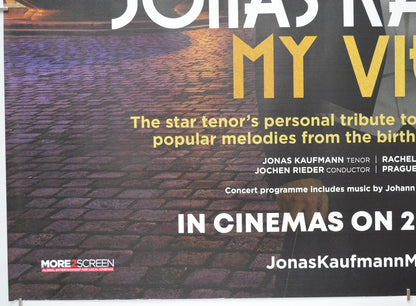 JONAS KAUFMANN MY VIENNA (Bottom Left) Cinema Quad Movie Poster 