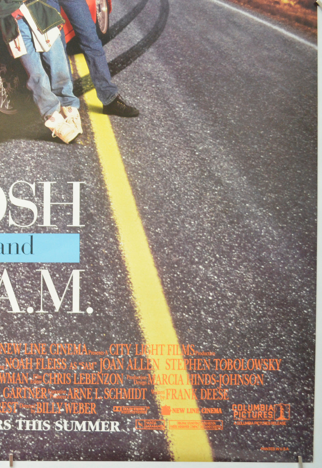 JOSH AND S.A.M. (Bottom Right) Cinema One Sheet Movie Poster 